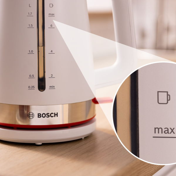 Bosch MyMoment TWK4M221 elkedel hvid & st?l 1,7 liter - Image 7