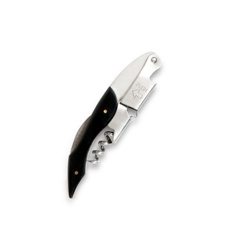 Aldente proptr?kker rustfrit st?l sort - Image 1