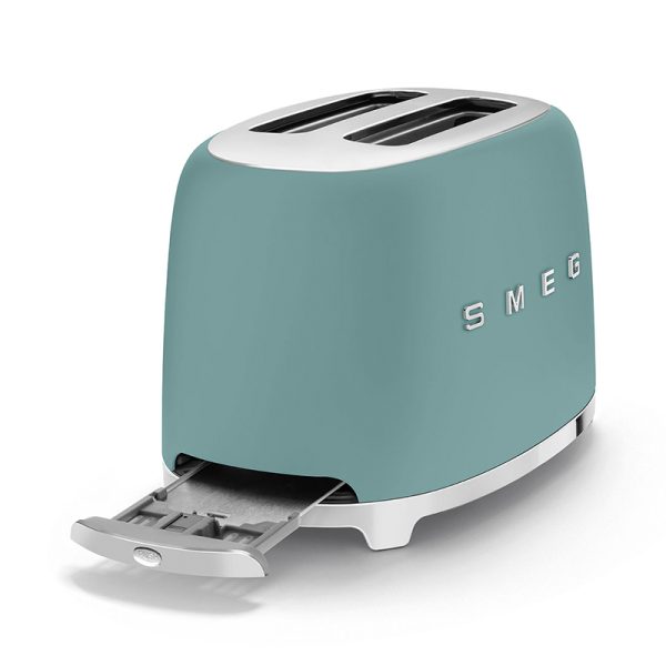 Smeg TSF01EGMEU br?drister emerald green 2 skiver 950 watt - Image 5
