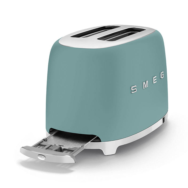Smeg TSF01EGMEU br?drister emerald green 2 skiver 950 watt - Image 5