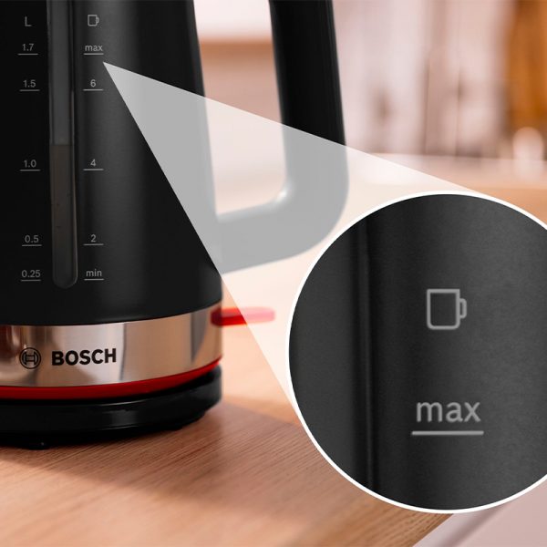 Bosch MyMoment TWK4M223 elkedel sort & st?l 1,7 liter - Image 5