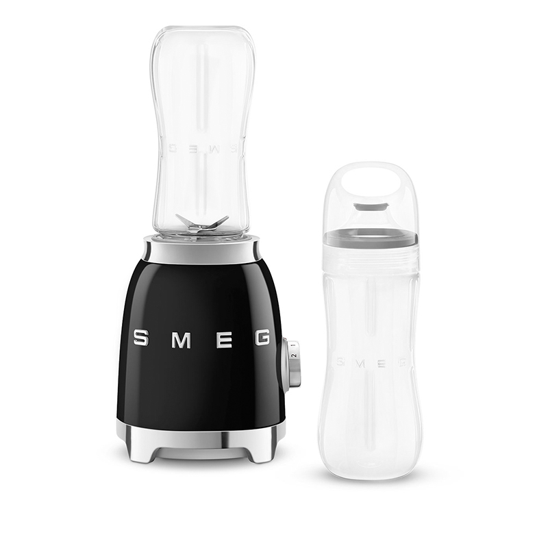 Smeg PBF01BLEU Personal blender sort inkl. 2 stk. flasker 0,6 liter - Image 3