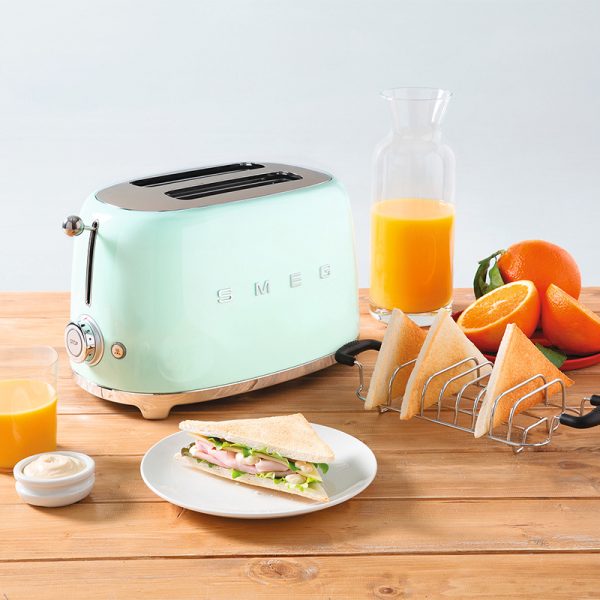 Smeg TSF01PGEU br?drister pastelgr?n 2 skiver 950 watt - Image 6
