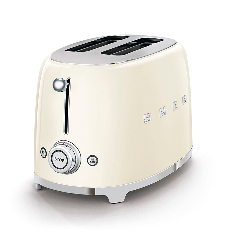 Smeg TSF01CREU br?drister creme 2 skiver 950 watt - Image 2