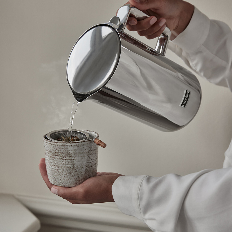 Aarke Kettle elkedel blankpoleret st?l 1,2 liter 2200 watt - Image 11