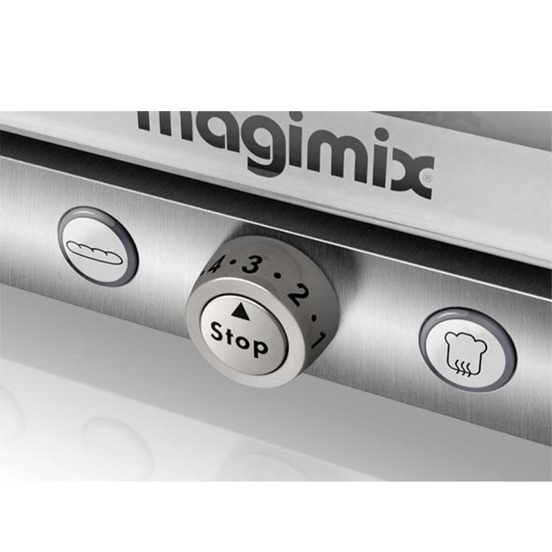Magimix Vision Br?drister 2-Skiver Sort/St?l - Image 2