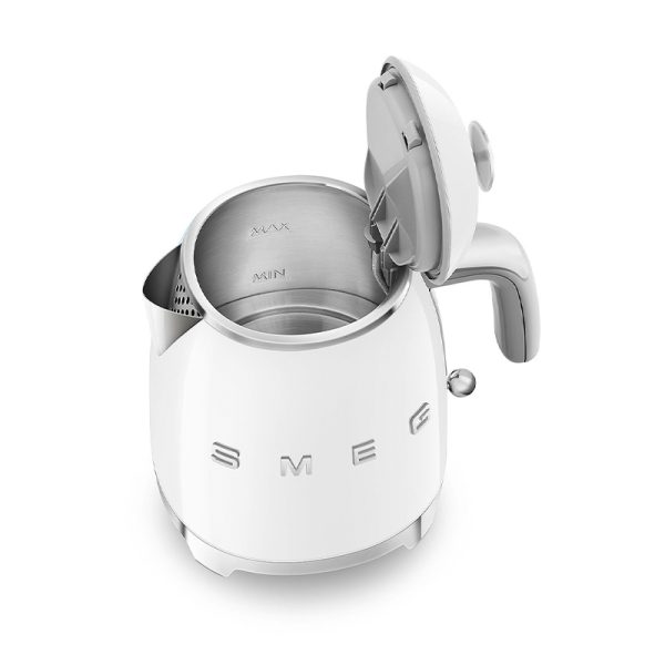 Smeg KLF05WHEU elkedel mini hvid 0,8 liter 1400 watt - Image 4