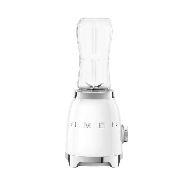 Smeg PBF01WHEU Personal blender hvid inkl. 2 stk. flasker 0,6 liter - Image 1