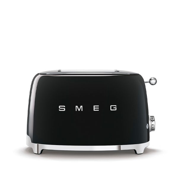 Smeg TSF01BLEU br?drister sort 2 skiver 950 watt