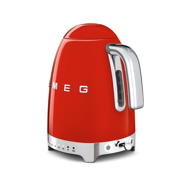 Smeg KLF04RDEU elkedel r?d 1,7 liter 2400 Watt - Image 2
