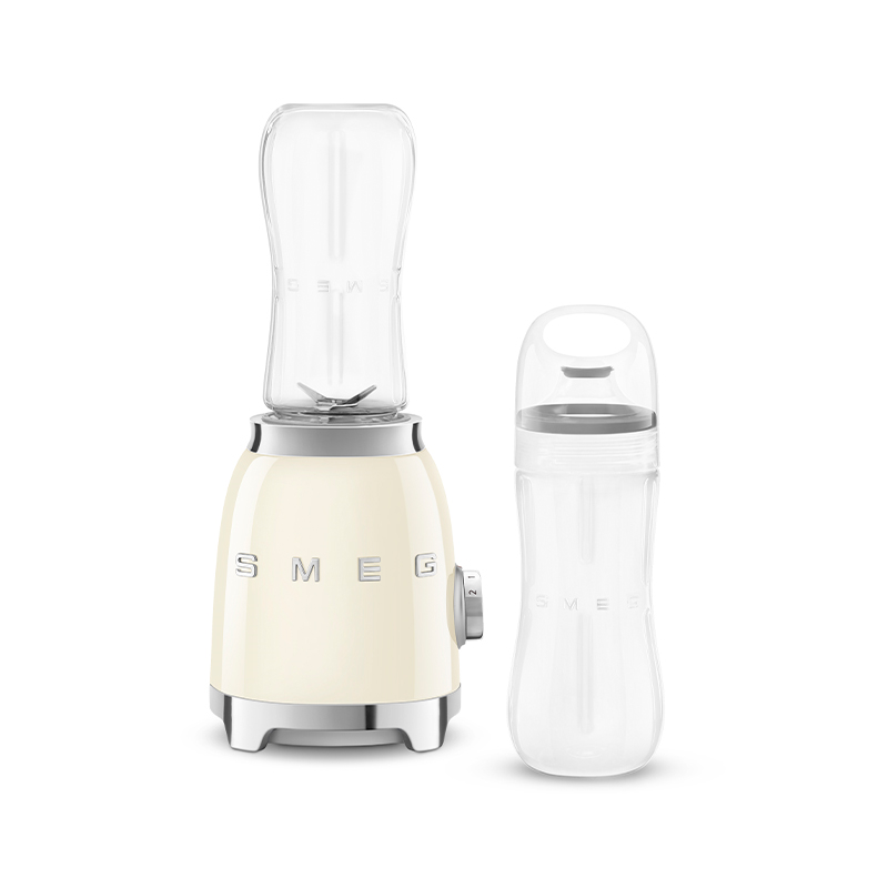 Smeg PBF01WHEU Personal blender creme inkl. 2 stk. flasker 0,6 liter - Image 3