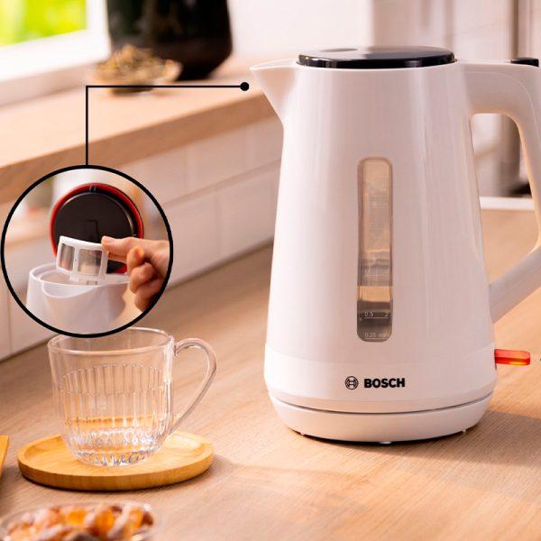 Bosch MyMoment TWK1M121 elkedel hvid 1,7 liter - Image 5