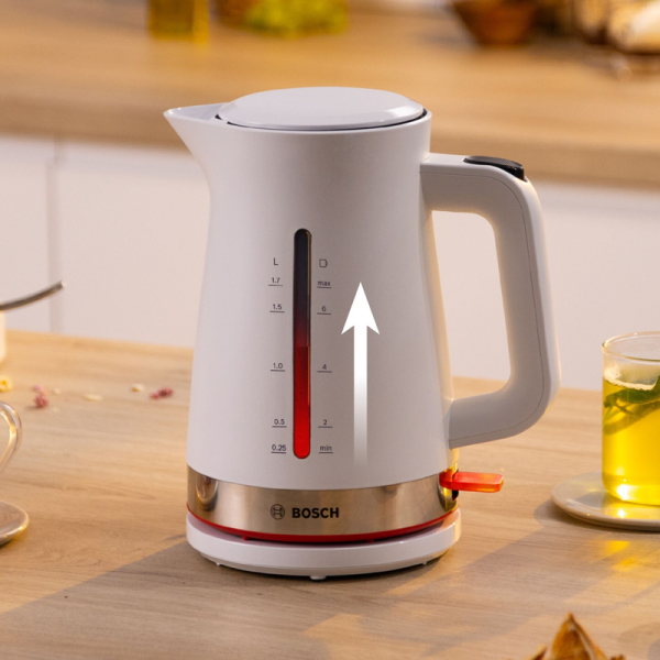 Bosch MyMoment TWK4M221 elkedel hvid & st?l 1,7 liter - Image 3