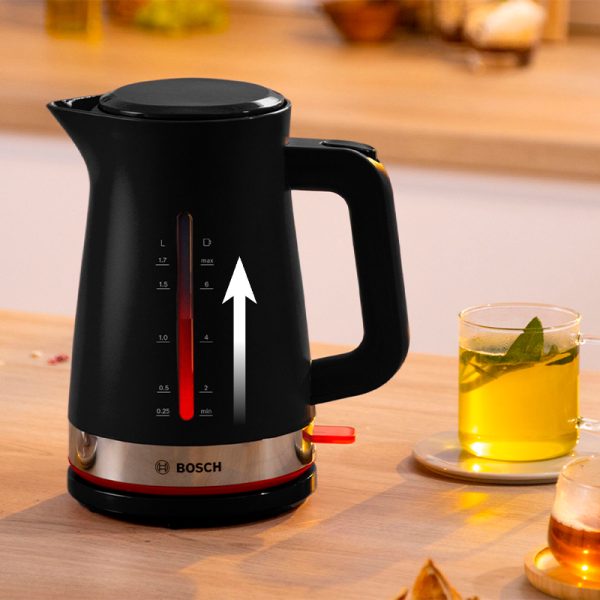 Bosch MyMoment TWK4M223 elkedel sort & st?l 1,7 liter - Image 4