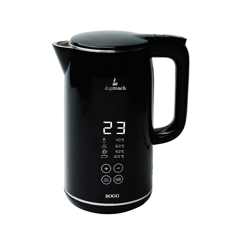 Sogo Digital Elkedel Sort 1,7 Liter - Image 1