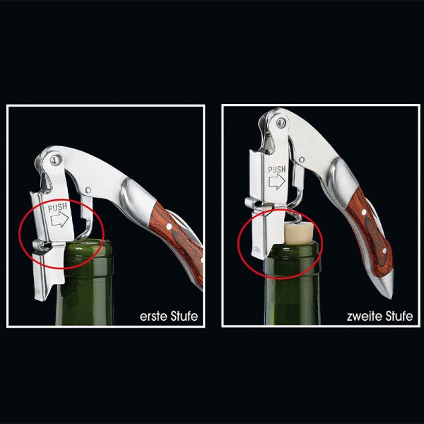 Cilio Legno tjenerkniv st?l/tr? 3 funktioner - Image 3