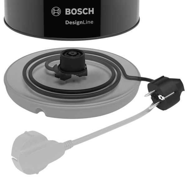 Bosch Designline TWK3P423 elkedel sort 1,7 liter - Image 9