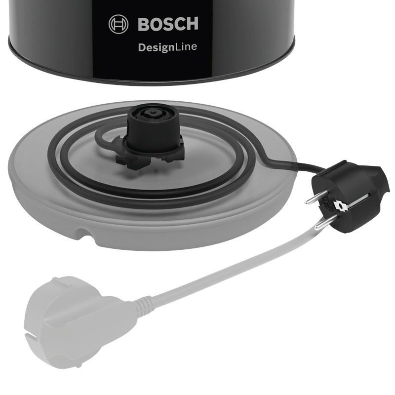Bosch Designline TWK3P423 elkedel sort 1,7 liter - Image 9
