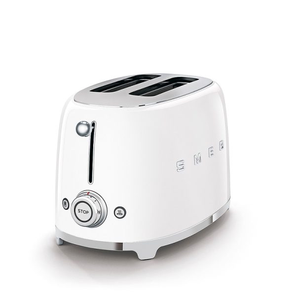 Smeg TSF01WHEU br?drister hvid 2 skiver 950 watt - Image 2