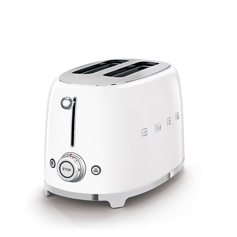 Smeg TSF01WHEU br?drister hvid 2 skiver 950 watt - Image 2