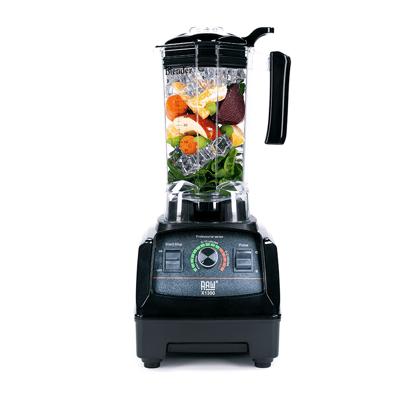 RAW blender X1300 black 1.8 HP 1,2 liter 1300 watt - Image 2