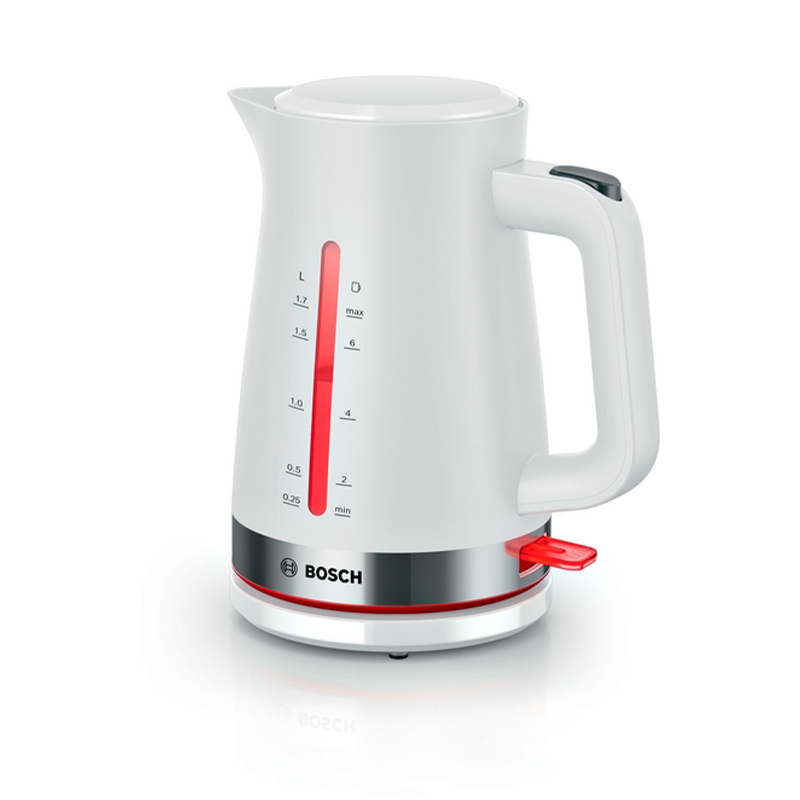 Bosch MyMoment TWK4M221 elkedel hvid & st?l 1,7 liter - Image 1