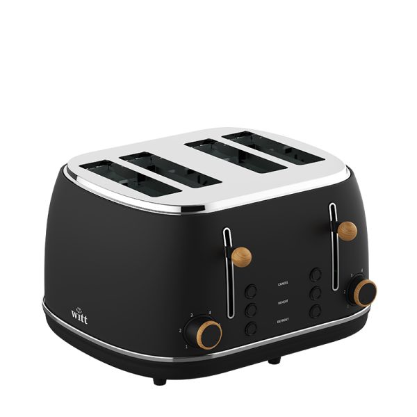 Witt Premium 4-slice Toaster sort 1500 watt - Image 2