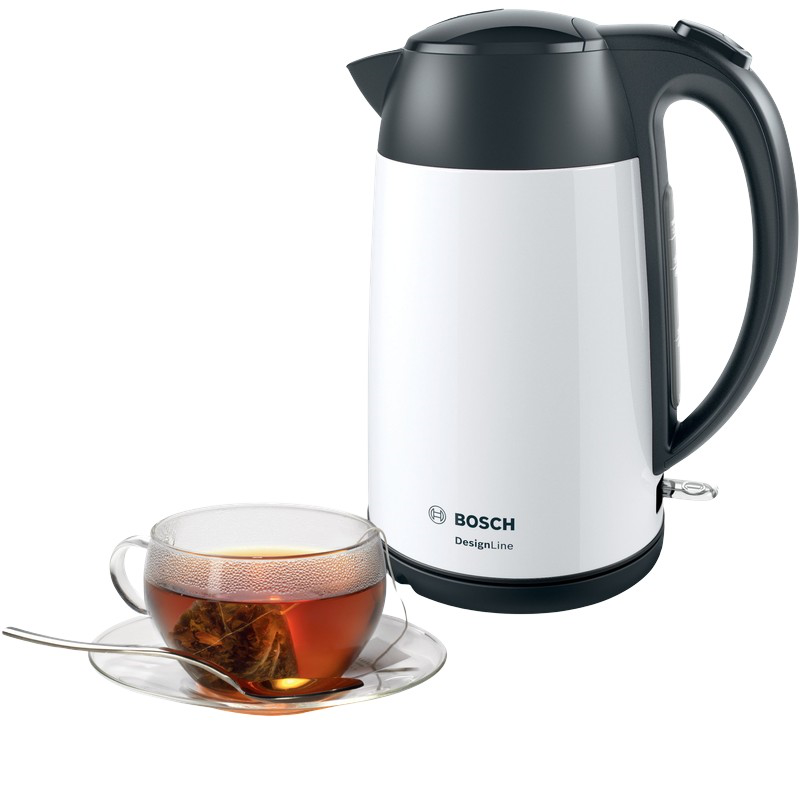 Bosch DesignLine MC812W501 elkedel hvid 1,7 liter 2400 Watt - Image 3