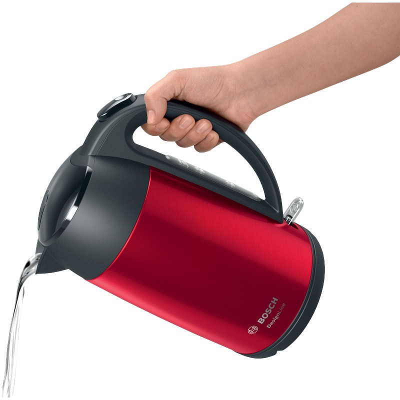 Bosch Designline TWK3P424 elkedel r?d 1,7 liter - Image 6