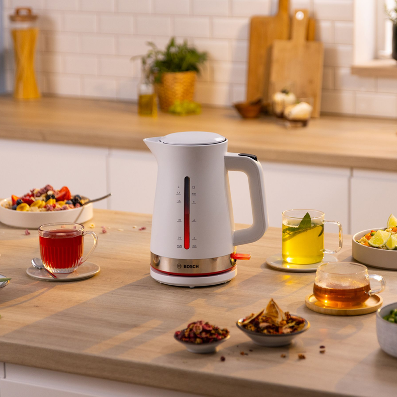 Bosch MyMoment TWK4M221 elkedel hvid & st?l 1,7 liter - Image 11