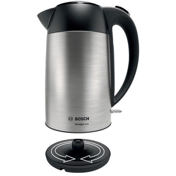 Bosch Designline TWK3P420 elkedel st?l 1,7 liter - Image 4