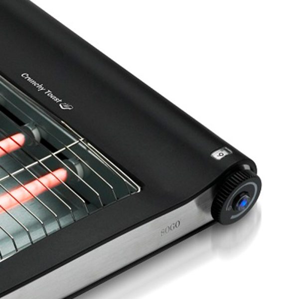 Sogo Flad br?drister med 3 r?r 900W - Image 2