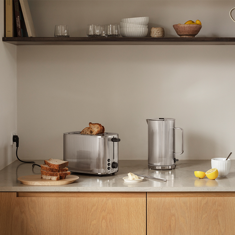Georg Jensen Bernadotte br?drister st?l 1000 watt - Image 6