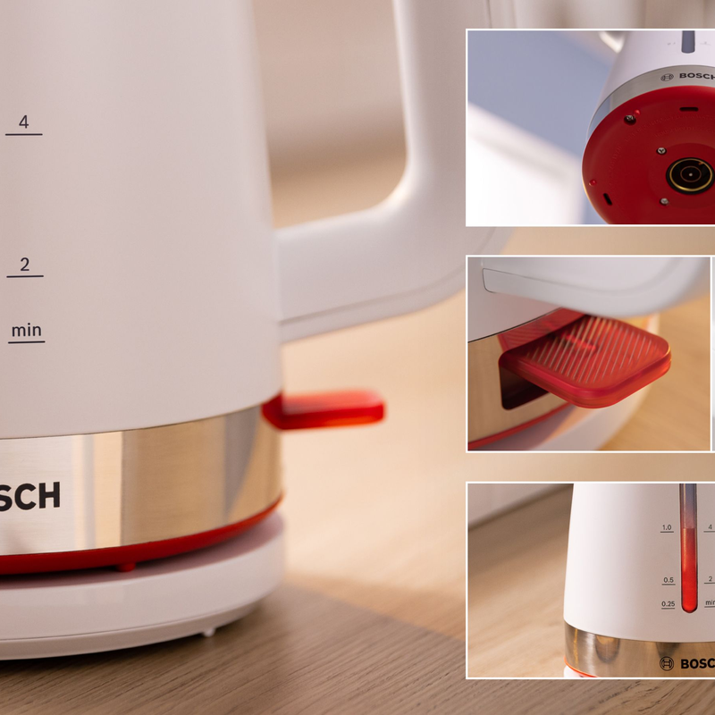 Bosch MyMoment TWK4M221 elkedel hvid & st?l 1,7 liter - Image 6