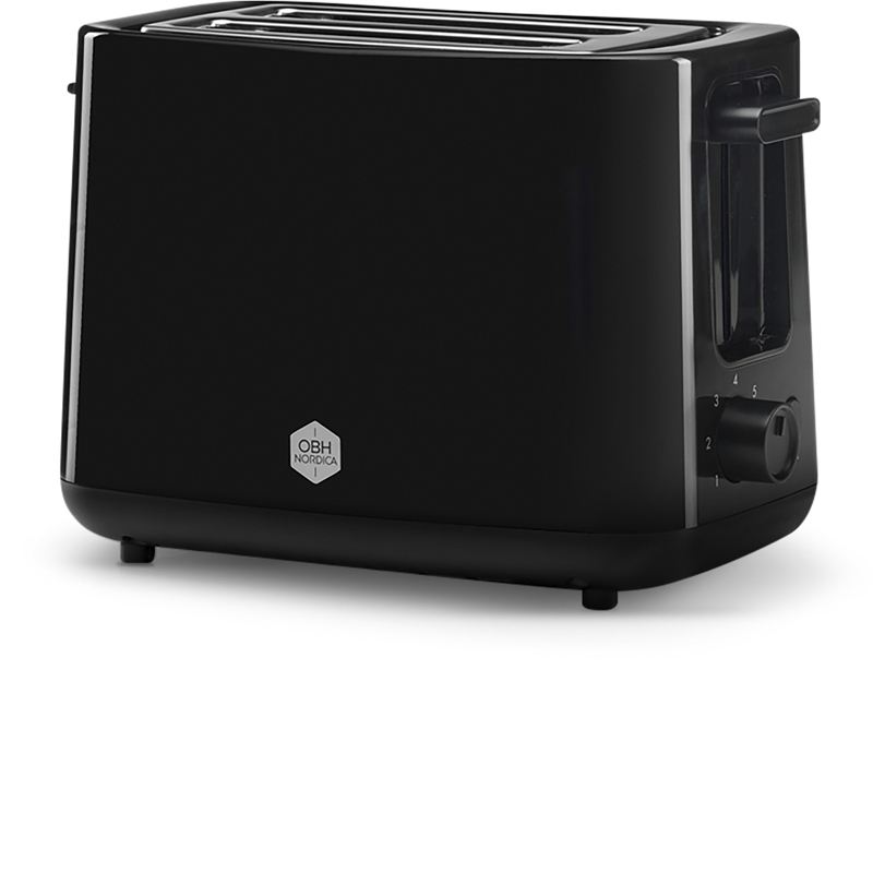 OBH Nordica Mainstream br?drister 2 skiver sort - Image 1