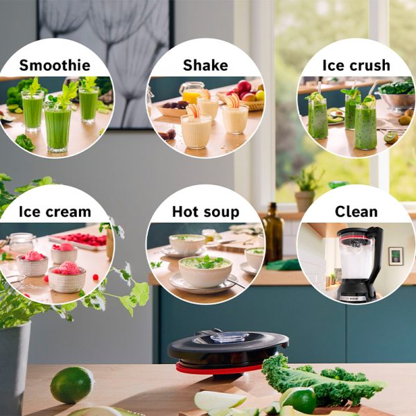 Bosch Serie 6 VitaPower MMB6652B Power blender 1800 watt - Image 4