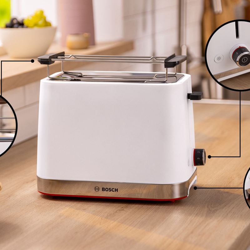 Bosch TAT4M221 MyMoment br?drister hvid 950 Watt - Image 3