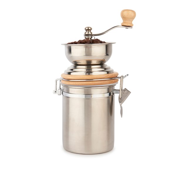 LaCafeti??re manuel kaffekv?rn st?l H25 cm
