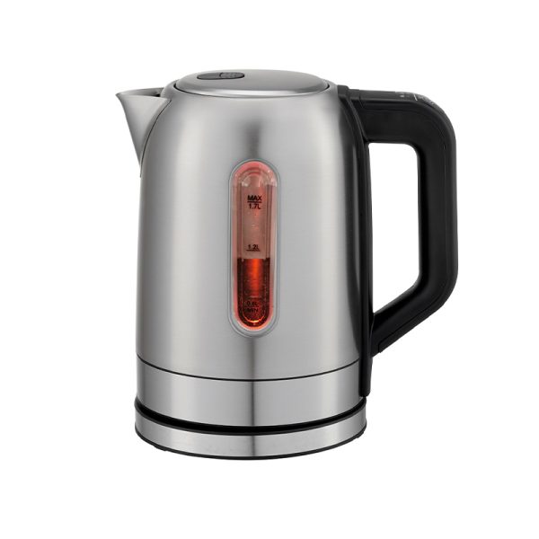 ALBA elkedel temperatur b?rstet st?l 1,7 liter