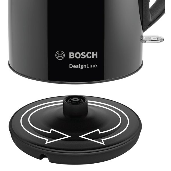 Bosch Designline TWK3P423 elkedel sort 1,7 liter - Image 10