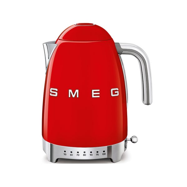 Smeg KLF04RDEU elkedel r?d 1,7 liter 2400 Watt