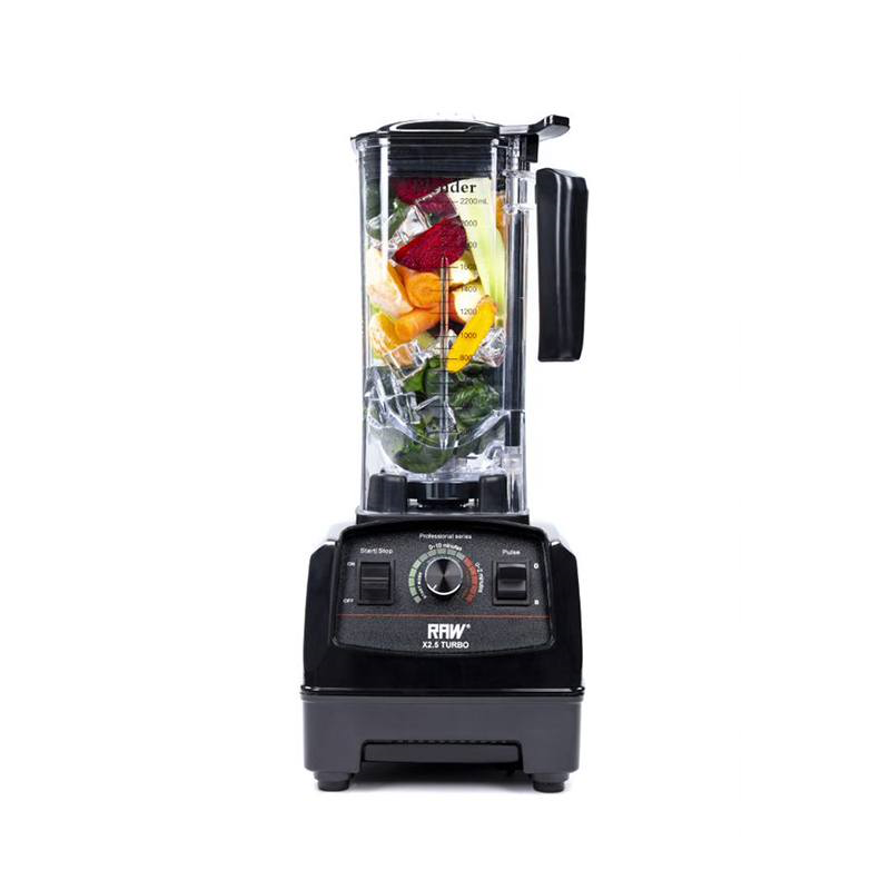 RAW X2.5 Turbo blender sort 2,2 liter - Image 1