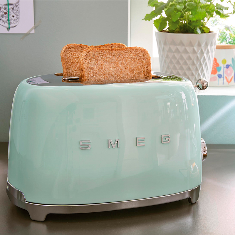Smeg TSF01PGEU br?drister pastelgr?n 2 skiver 950 watt - Image 5