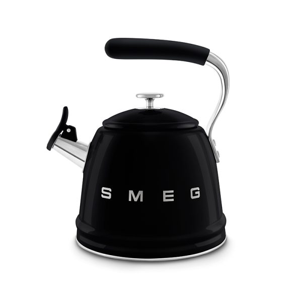 Smeg 50's Style fl?jte kedel sort 2,3 liter