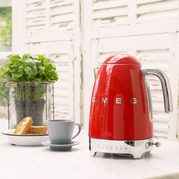 Smeg KLF04RDEU elkedel r?d 1,7 liter 2400 Watt - Image 5
