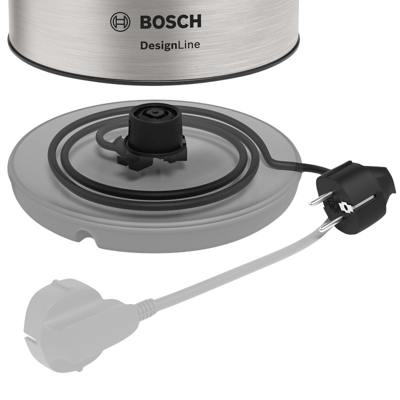 Bosch Designline TWK3P420 elkedel st?l 1,7 liter - Image 8