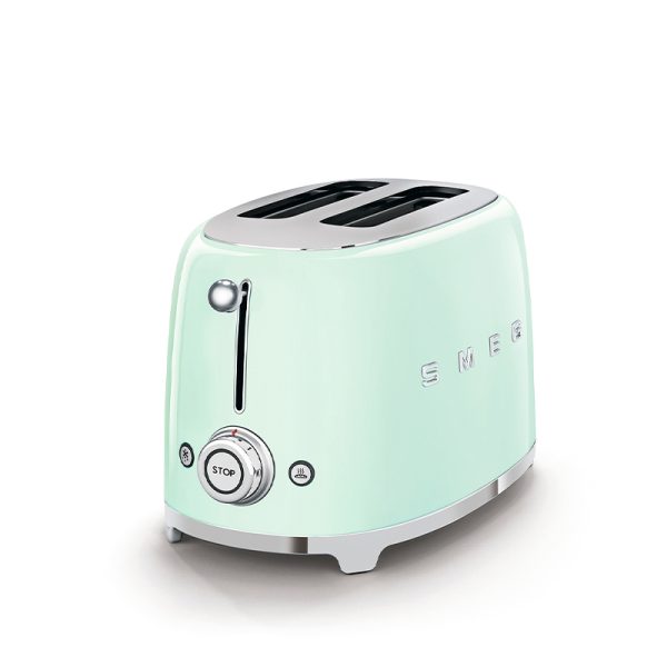Smeg TSF01PGEU br?drister pastelgr?n 2 skiver 950 watt - Image 3