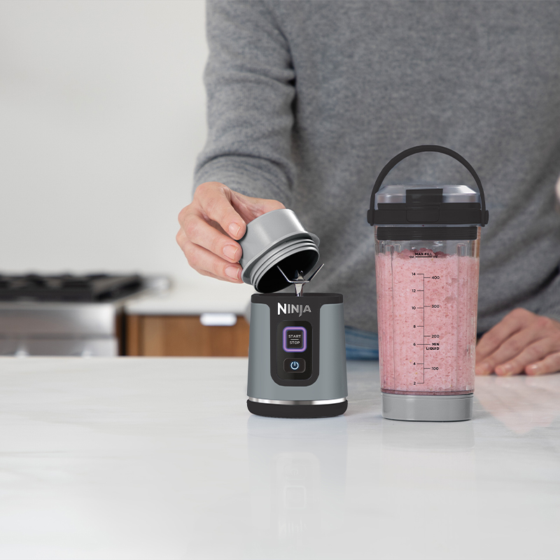Ninja Blast TO-GO ledningsfri blender gr? 530 ml - Image 5