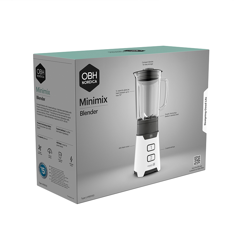 OBH Nordica Minimix blender 1 liter 400 watt - Image 6