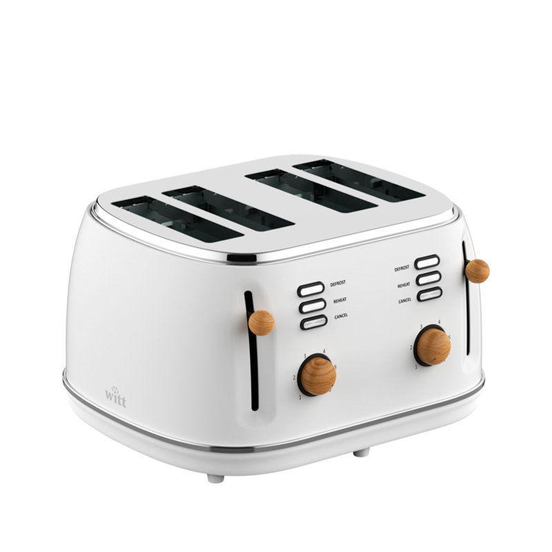 Witt Premium 4-slice Toaster hvid 1500 watt - Image 2